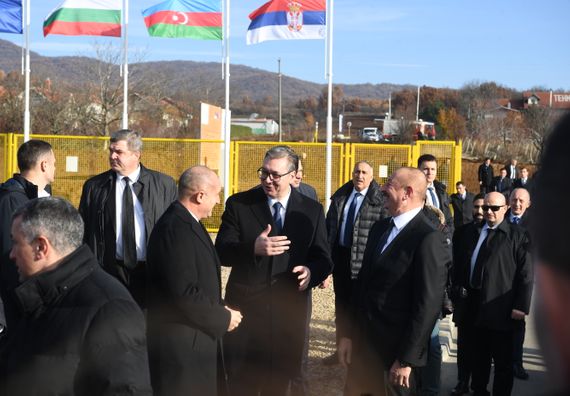 Predsednik Vučić prisustvovao ceremoniji obeležavanja puštanja u rad Gasnog interkonektora Srbija- Bugarska