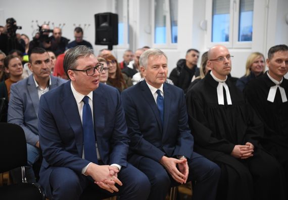 Председник Вучић примио Орден првог степена Словачке Евангеличке а.в. цркве