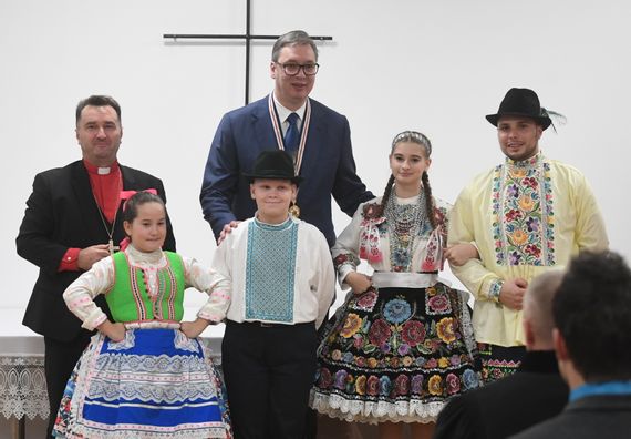 Председник Вучић примио Орден првог степена Словачке Евангеличке а.в. цркве