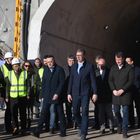 Председник Вучић обишао радове на излазном порталу тунела „Иришки венац“