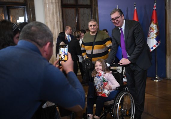 Пријем за представнике Удружења и деце са ретким болестима