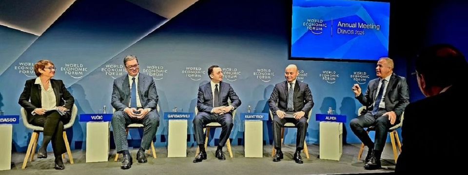 Predsednik Vučić prisustvovao godišnjem sastanku Svetskog ekonomskog foruma u Davosu