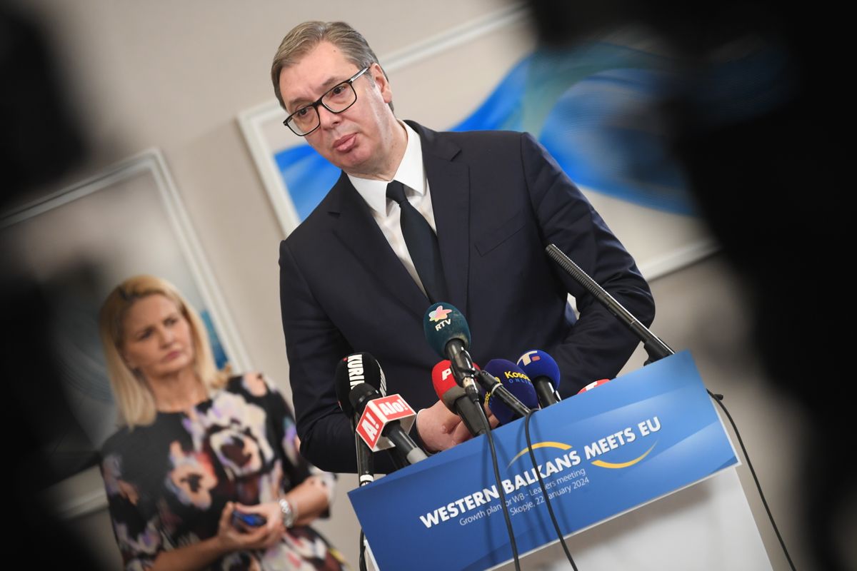 Predsednik Vučić prisustvovao susretu „Zapadni Balkan i EU“ i sastanku o Planu rasta za Zapadni Balkan u Skoplju