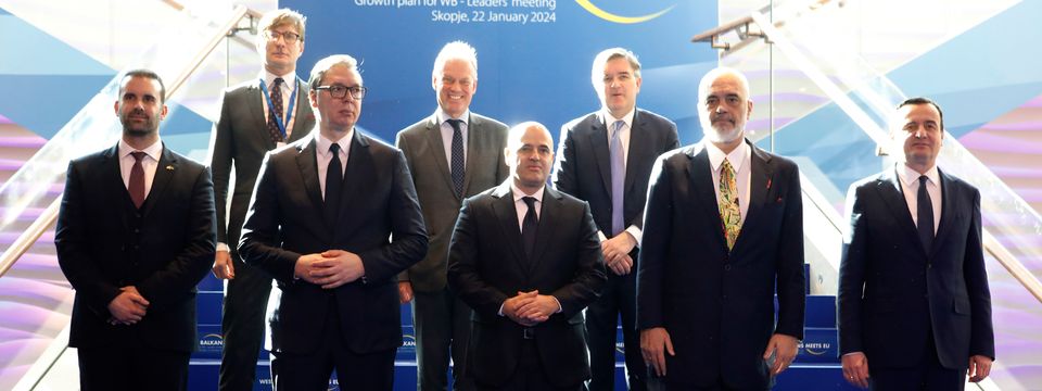 Predsednik Vučić prisustvovao susretu „Zapadni Balkan i EU“ i sastanku o Planu rasta za Zapadni Balkan u Skoplju
