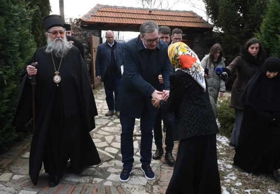 Predsednik Vučić posetio Vranje