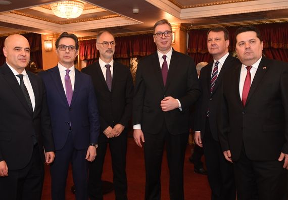 Predsednik Vučić na svečanoj Svetosavskoj akademiji u Skoplju