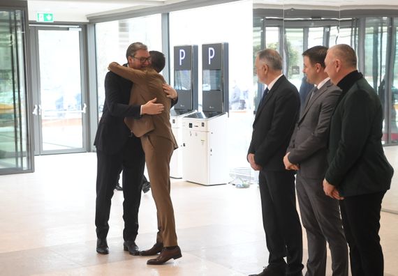 Predsednik Vučić prisustvovao svečanosti povodom proglašenja novog ambasadora Sportskih igara mladih