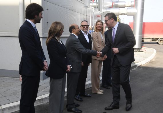 Predsednik Vučić prisustvovao svečanom otvaranju nove fabrike kompanije 
