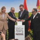 Predsednik Vučić prisustvovao svečanom otvaranju nove fabrike kompanije "Nestle"