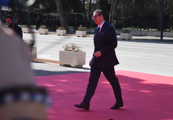 Predsednik Vučić na Samitu u Tirani