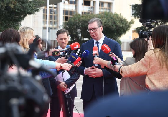 Председник Вучић на Самиту у Тирани