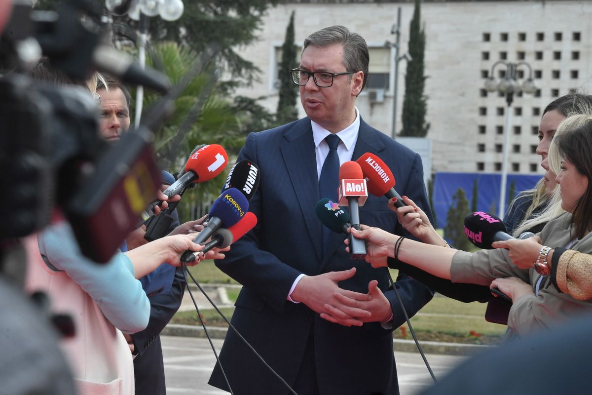 Predsednik Vučić na Samitu u Tirani