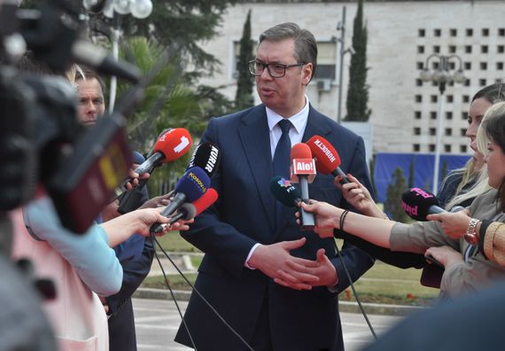 Predsednik Vučić na Samitu u Tirani