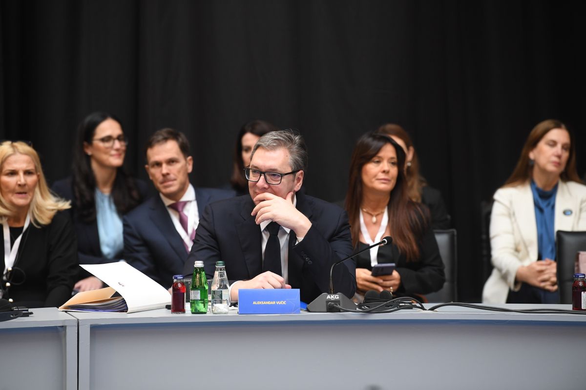 Predsednik Vučić na Samitu u Tirani