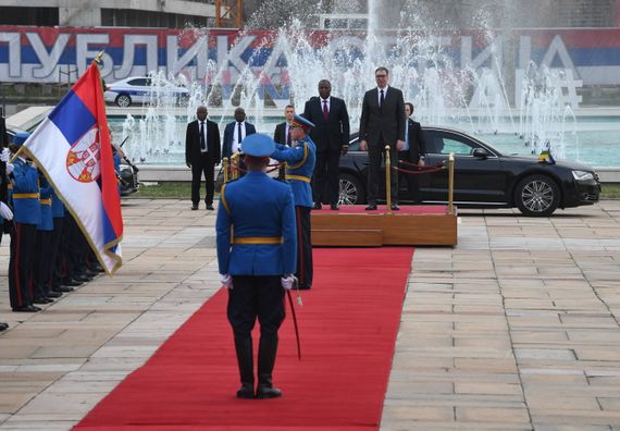 Zvanična poseta predsednika Centralnoafričke Republike