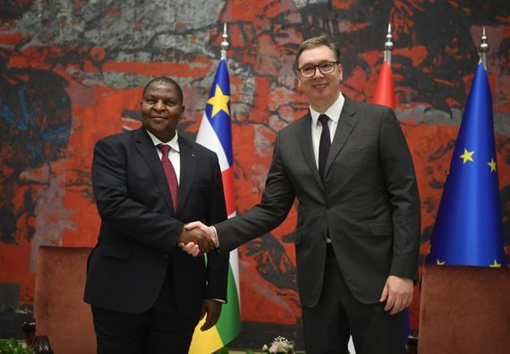 Званична посета председника Централноафричке Републике