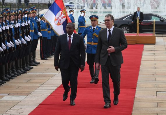 Zvanična poseta predsednika Centralnoafričke Republike