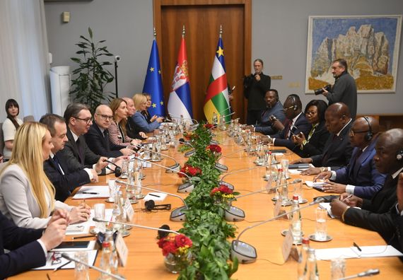 Zvanična poseta predsednika Centralnoafričke Republike