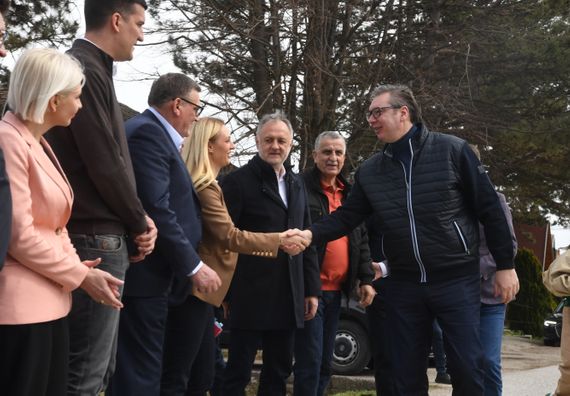 Predsednik Vučić posetio Pambukovicu