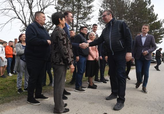 Председник Вучић посетио Памбуковицу