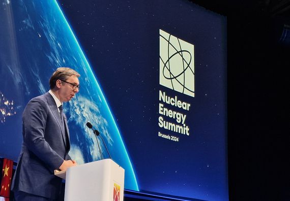 Predsednik Vučić učestvovao na prvom globalnom Samitu o nuklearnoj energiji
