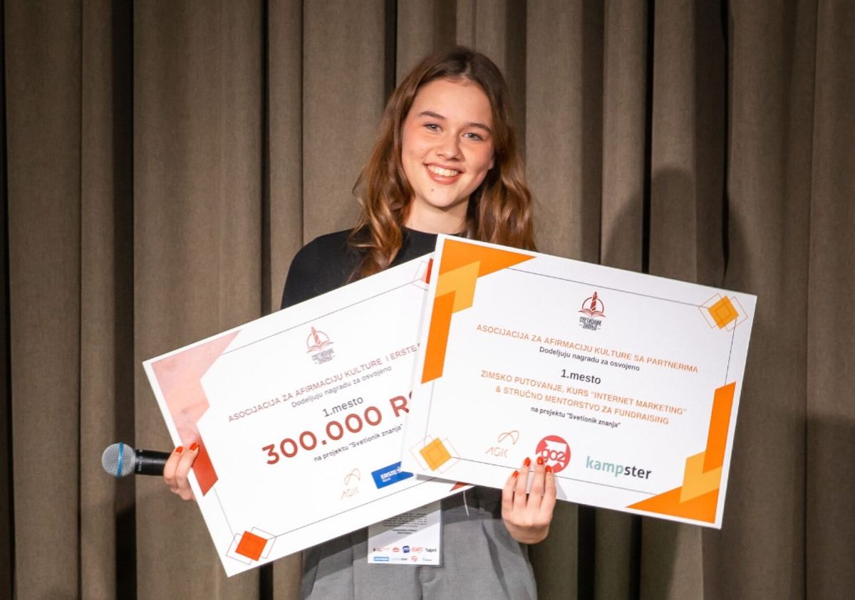 Млада Нишлијка победница такмичења „Светионик знања“