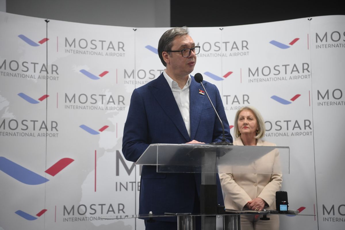 Predsednik Vučić u dvodnevnoj radnoj poseti Bosni i Hercegovini