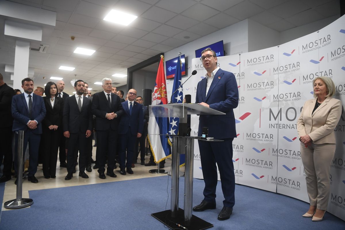 Predsednik Vučić u dvodnevnoj radnoj poseti Bosni i Hercegovini