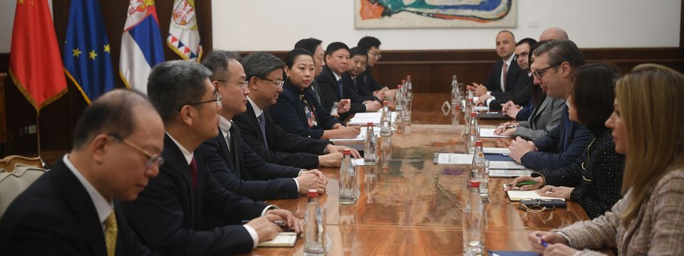 Састанак са делегацијом кинеске провинције Хебеи