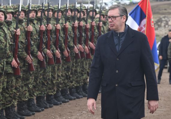 Predsednik Vučić prisustvovao združenoj taktičkoj vežbi „Vihor 2024“