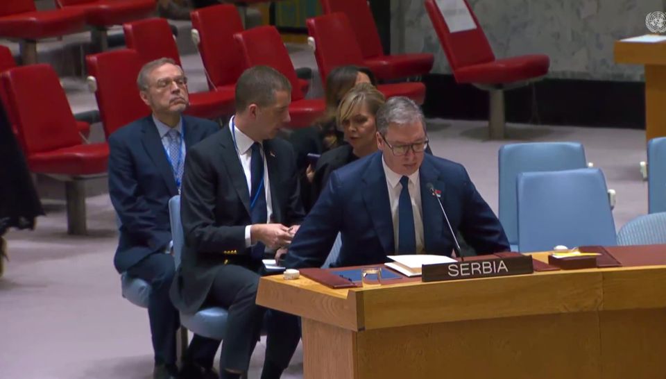 Address by the President of the Republic of Serbia Aleksandar Vučić at ...