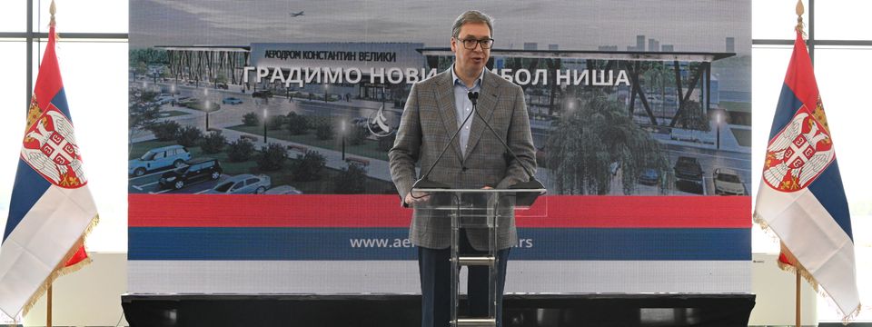 Церемонија отварања нове терминалне зграда на аеродрому „Константин Велики“ у Нишу