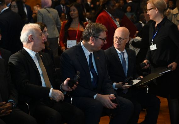Predsednik Vučić učestvovao na Hamburškoj konferenciji o održivosti