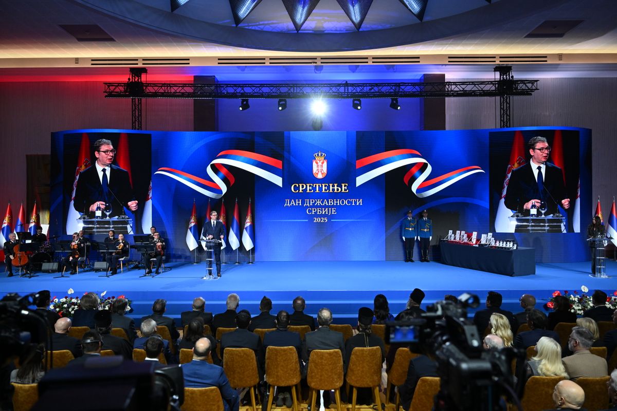 Uručivanje odlikovanja povodom Dana državnosti Srbije Uručivanje odlikovanja povodom Dana državnosti Srbije