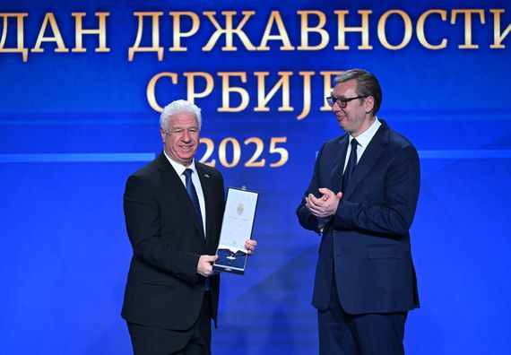 Уручивање одликовања поводом Дана државности Србије