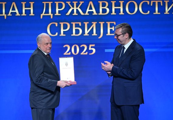Уручивање одликовања поводом Дана државности Србије