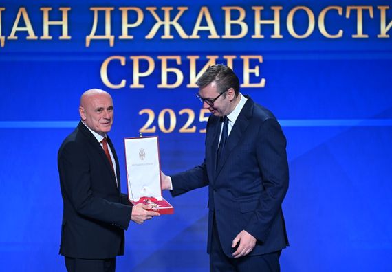 Уручивање одликовања поводом Дана државности Србије
