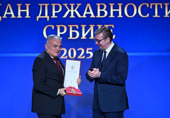 Уручивање одликовања поводом Дана државности Србије