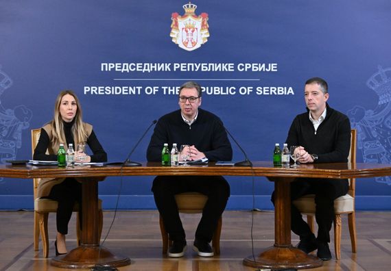 Obrćanje predsednika Republike