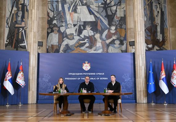 Obrćanje predsednika Republike