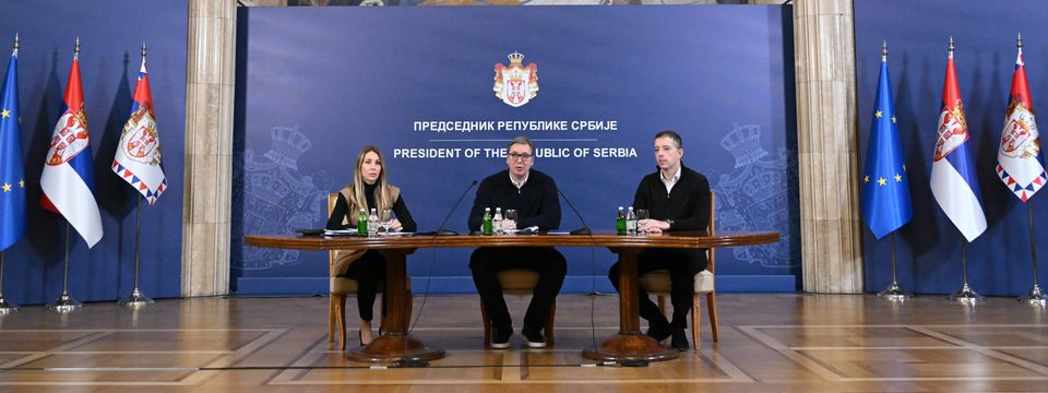 Obrćanje predsednika Republike