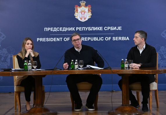 Obrćanje predsednika Republike