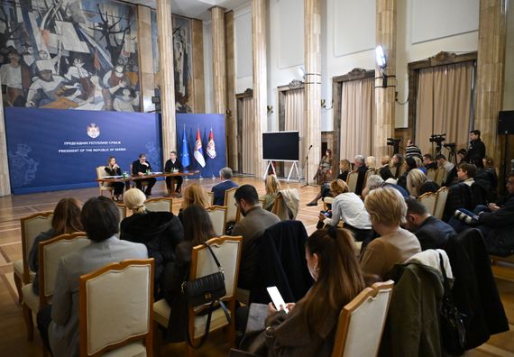 Obrćanje predsednika Republike