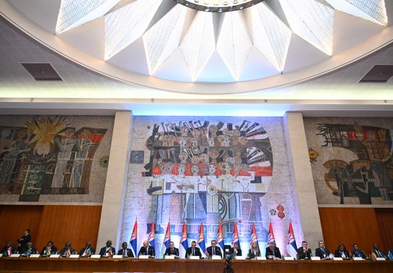 Пленарна седница Друге конференције „Србија - Африка 2025: Достојанство“