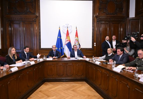 Састанак са тимовима задуженим за енергетску стабилност и безбедност земље