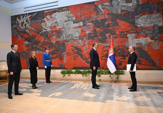 Predaja akreditivnih pisama novoimenovanih ambasadora