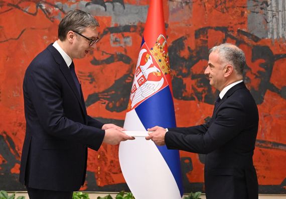 Predaja akreditivnih pisama novoimenovanih ambasadora