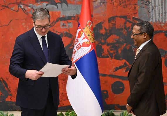 Predaja akreditivnih pisama novoimenovanih ambasadora