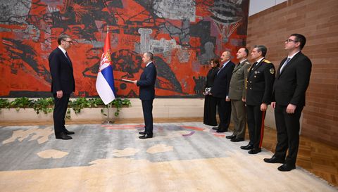 Предаја акредитивних писама новоименованих амбасадора