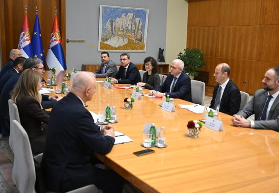 Sastanak sa visokom delegacijom Svetske banke